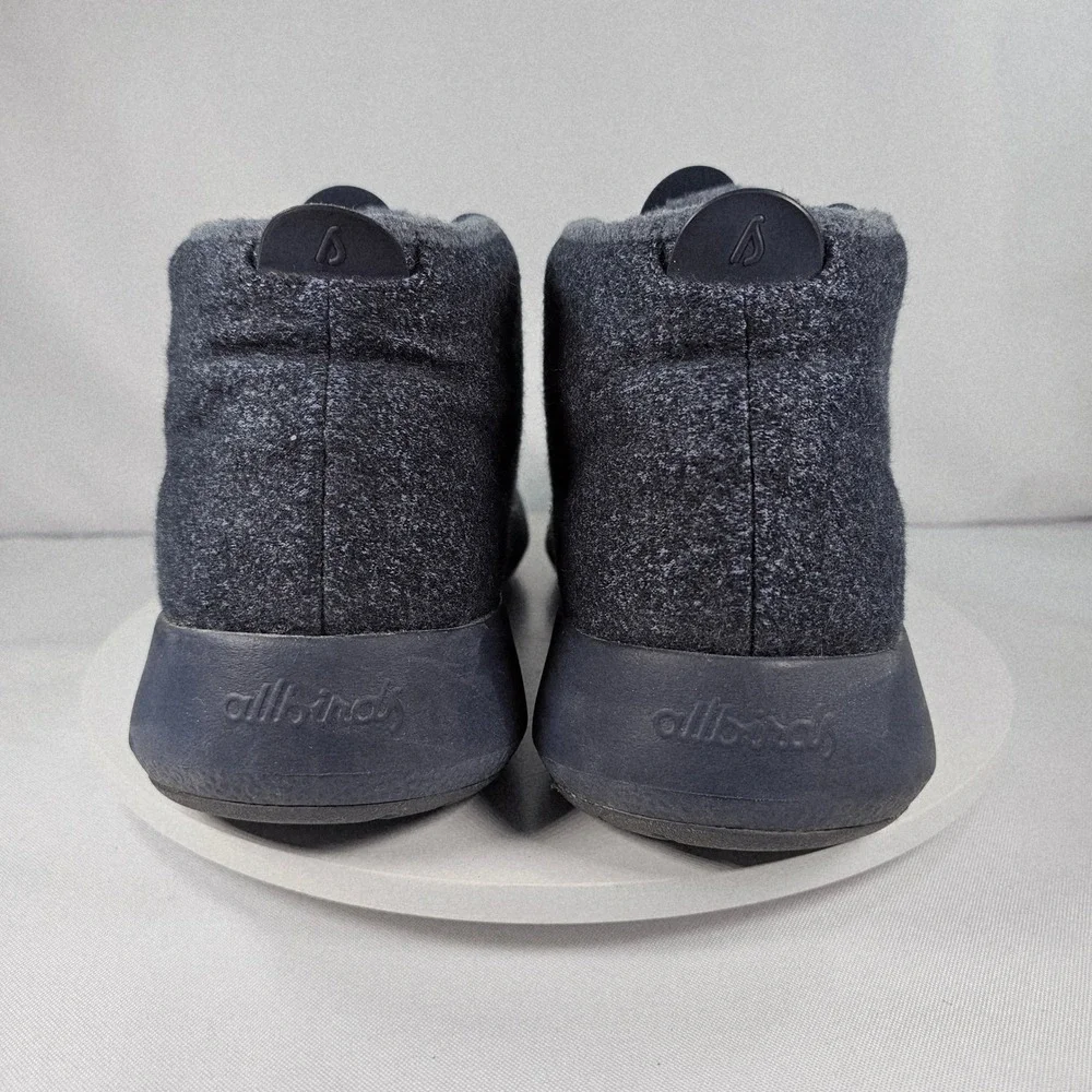 Allbirds Mizzle Wool Mid Top Shoes Men's Size 11 Navy Blue EUC‎